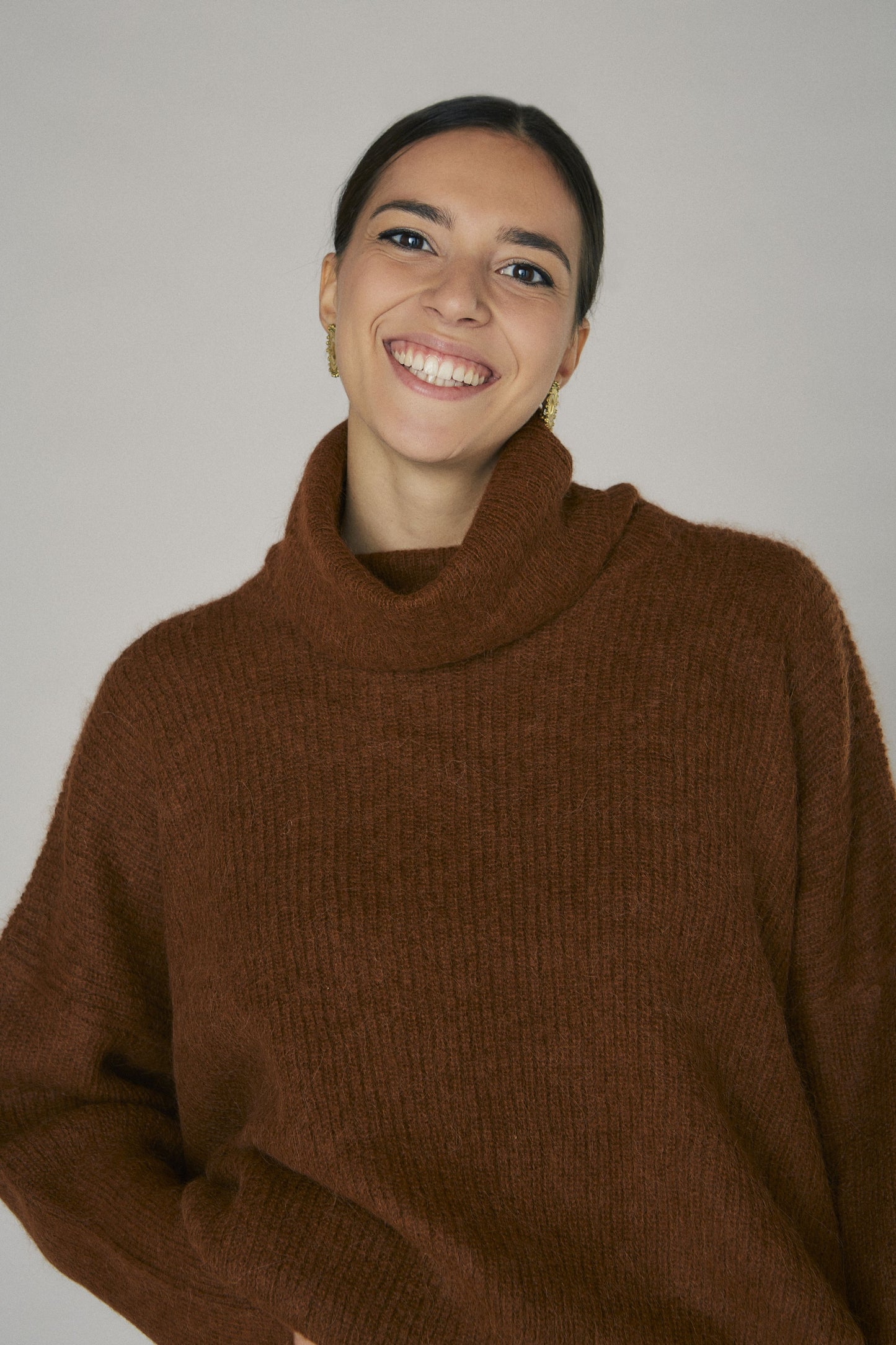 Sweet Turtleneck Tobacco