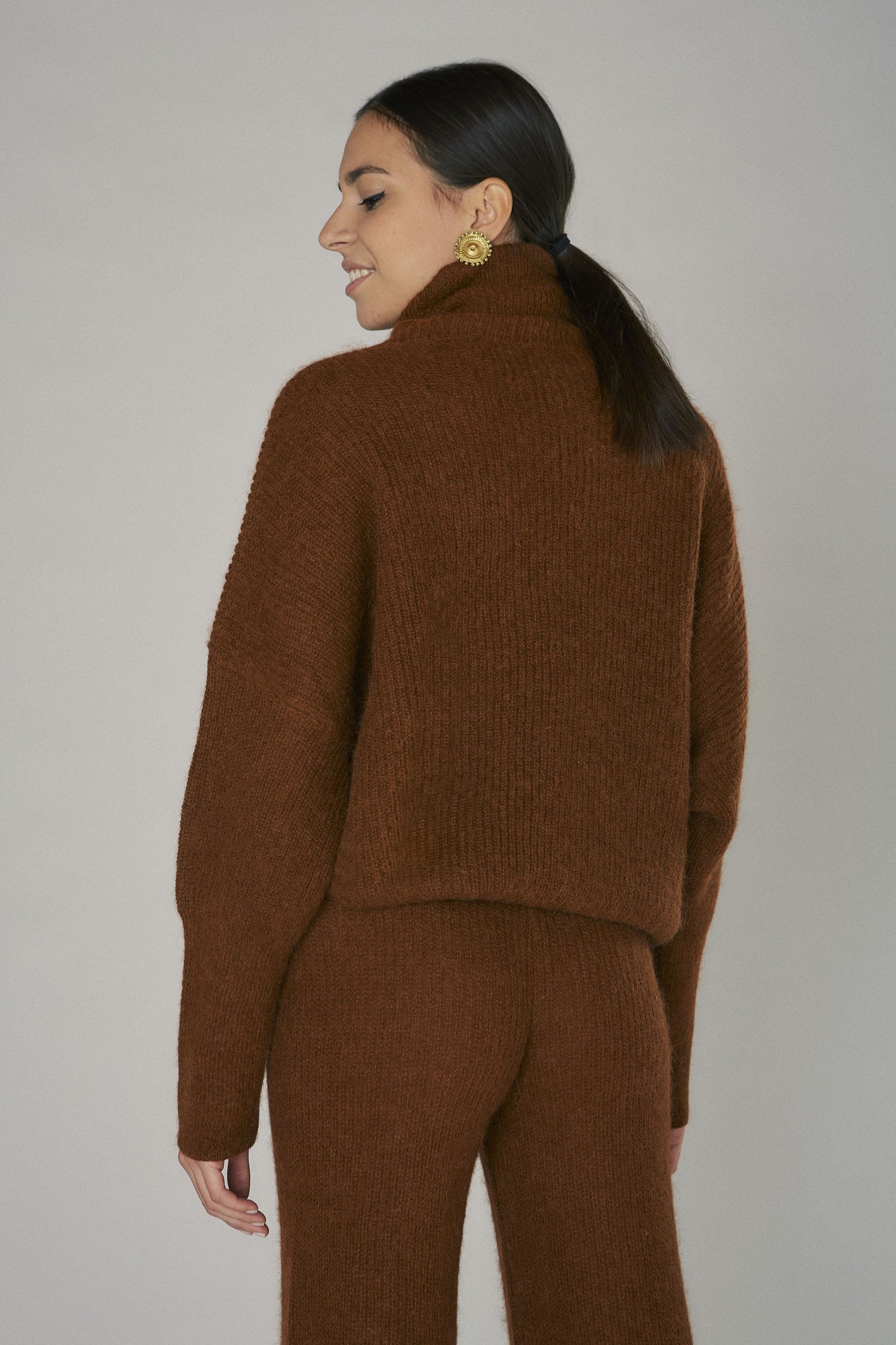 Sweet Turtleneck Tobacco