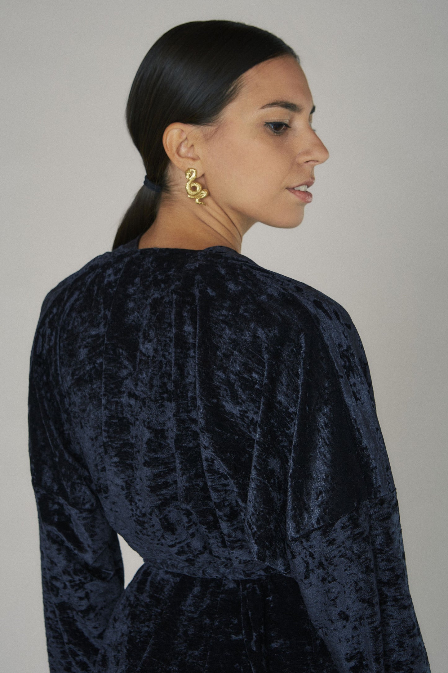 Velvet Hug Cardigan Black