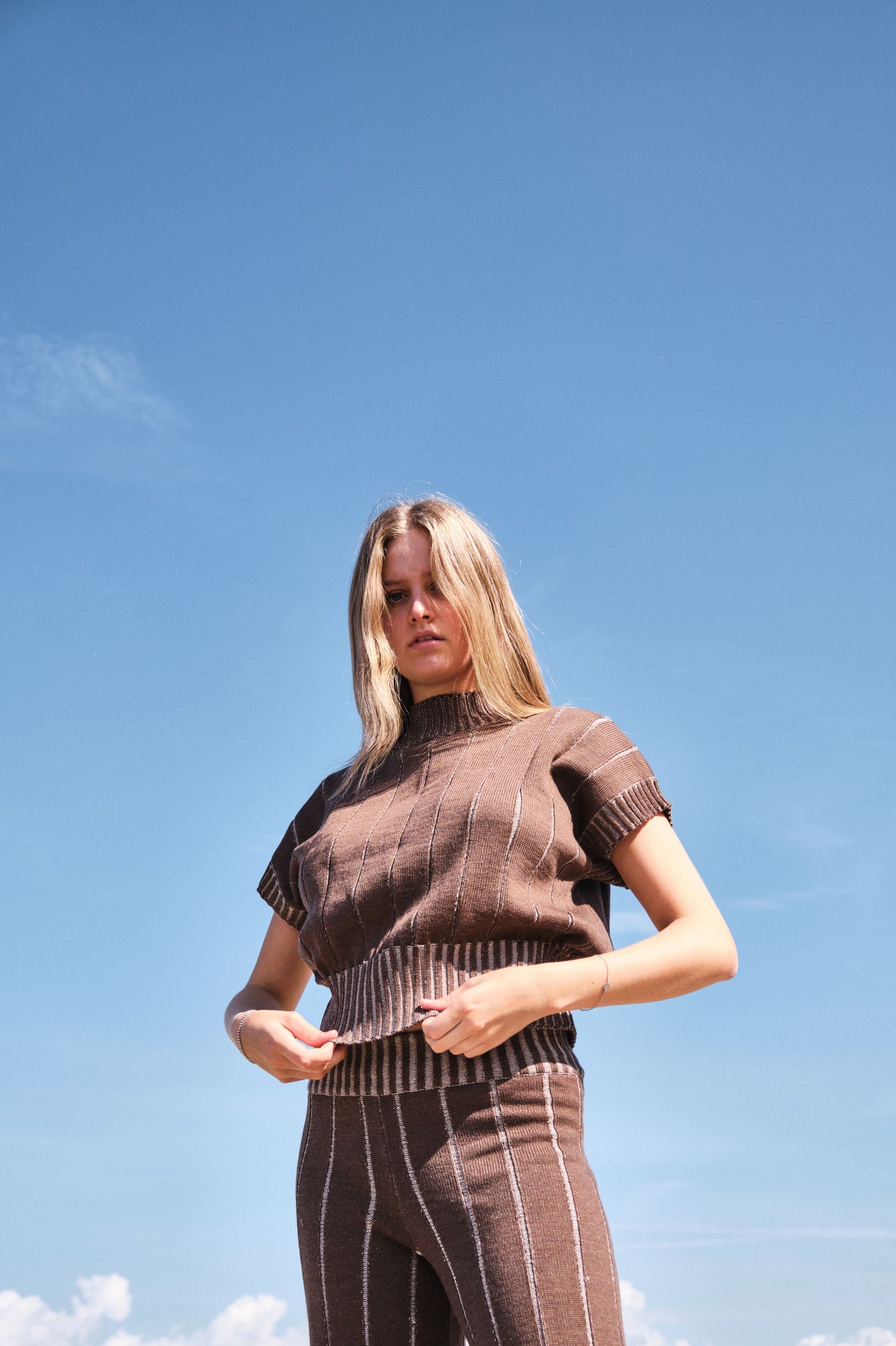Brown Golden Bay Vest