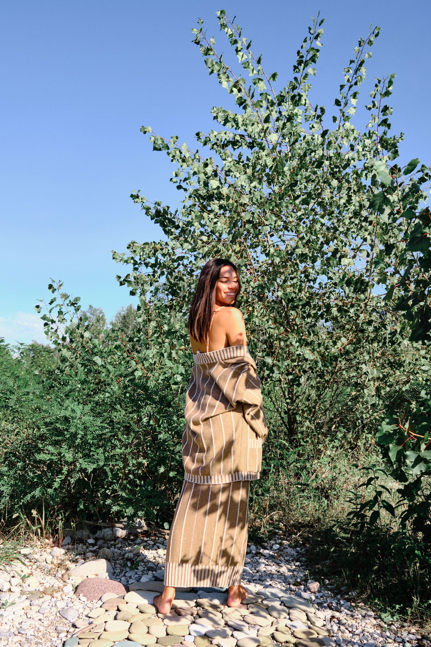 Camel Skirt Gardenia