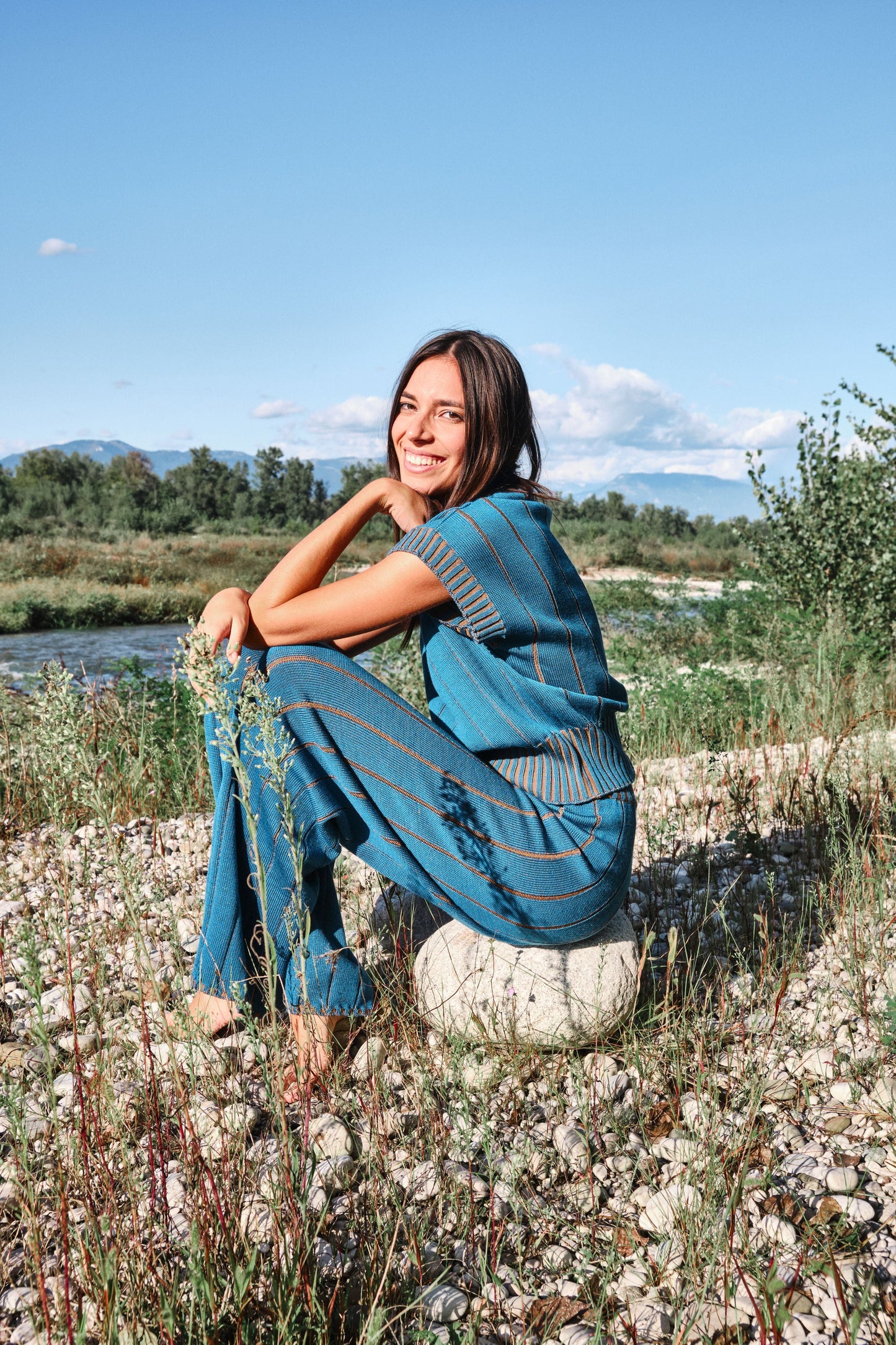 Golden Bay Vest Teal