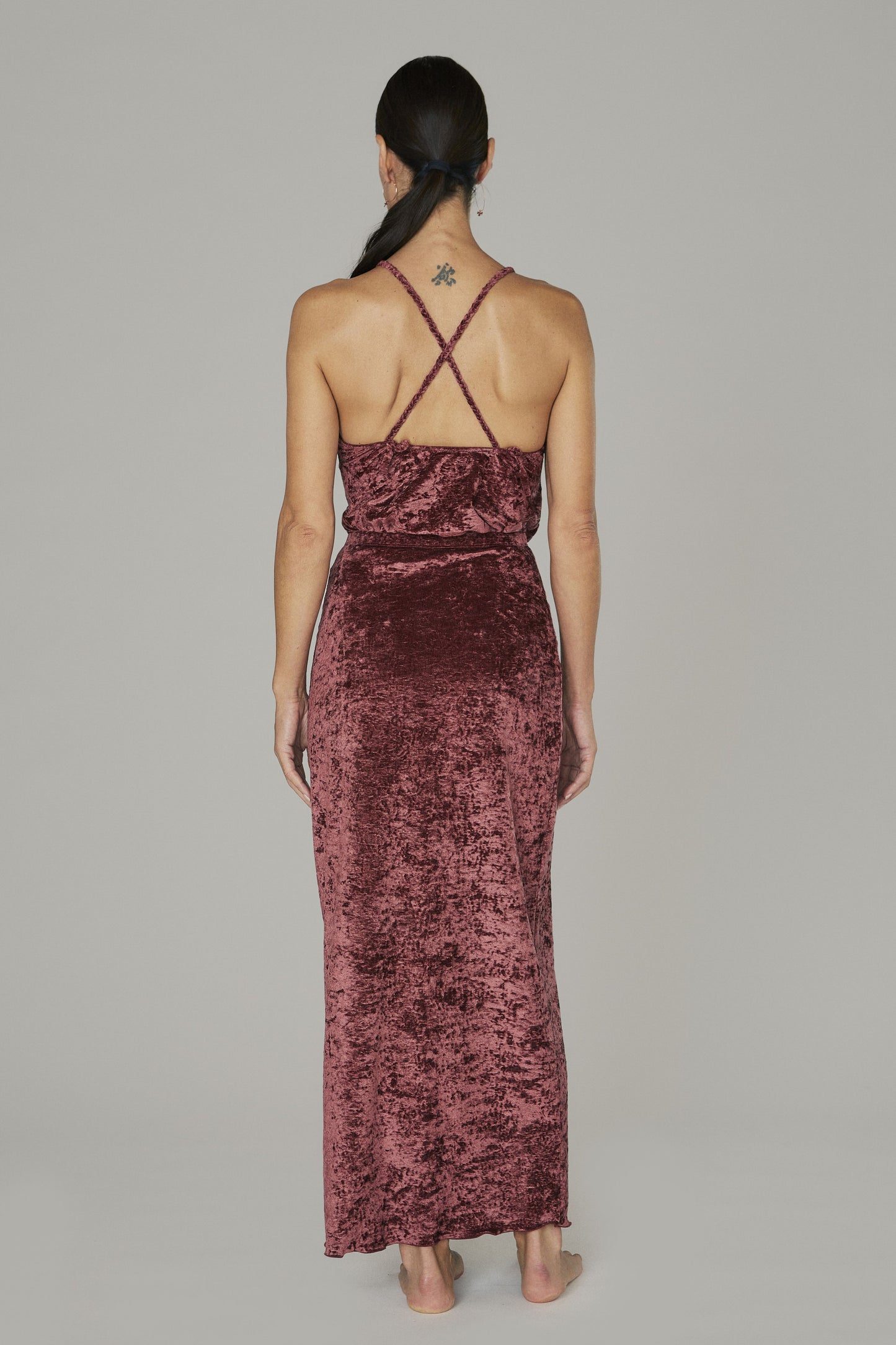 Glamor Top Velvet Plum 