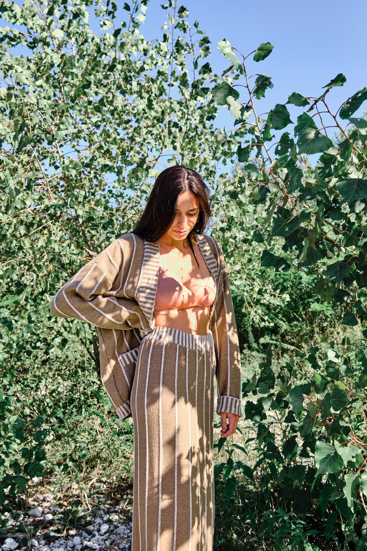Camel Skirt Gardenia