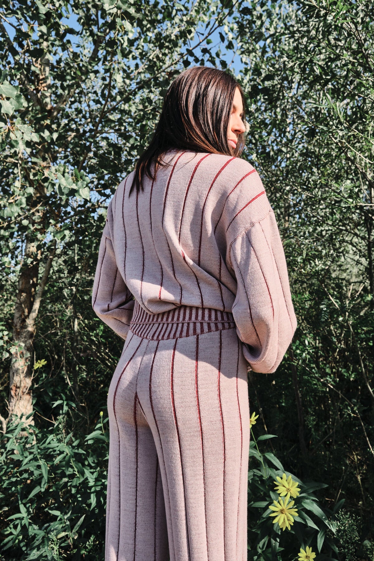 Ocher Peony Trousers